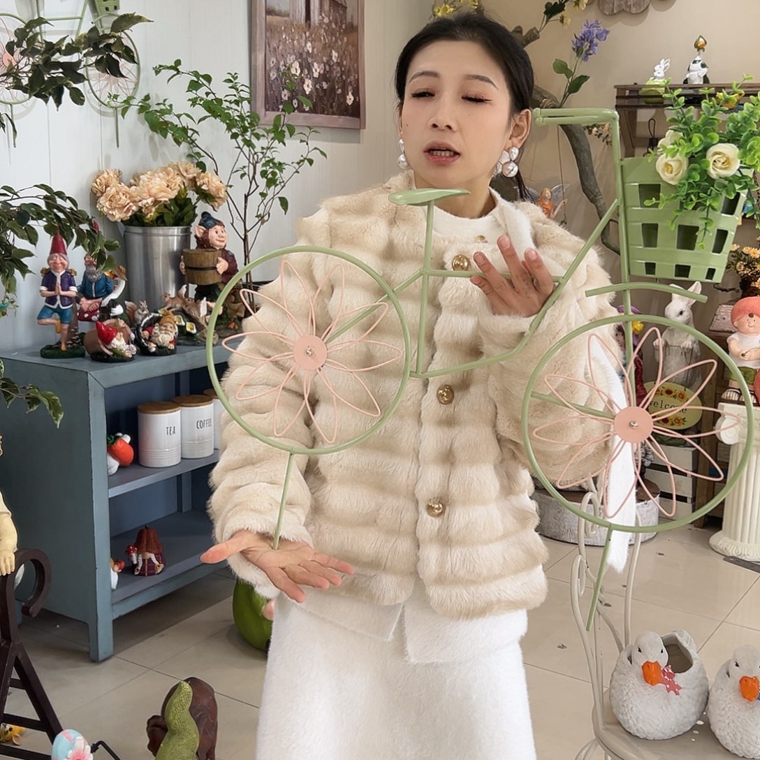 花园摆件红红火火