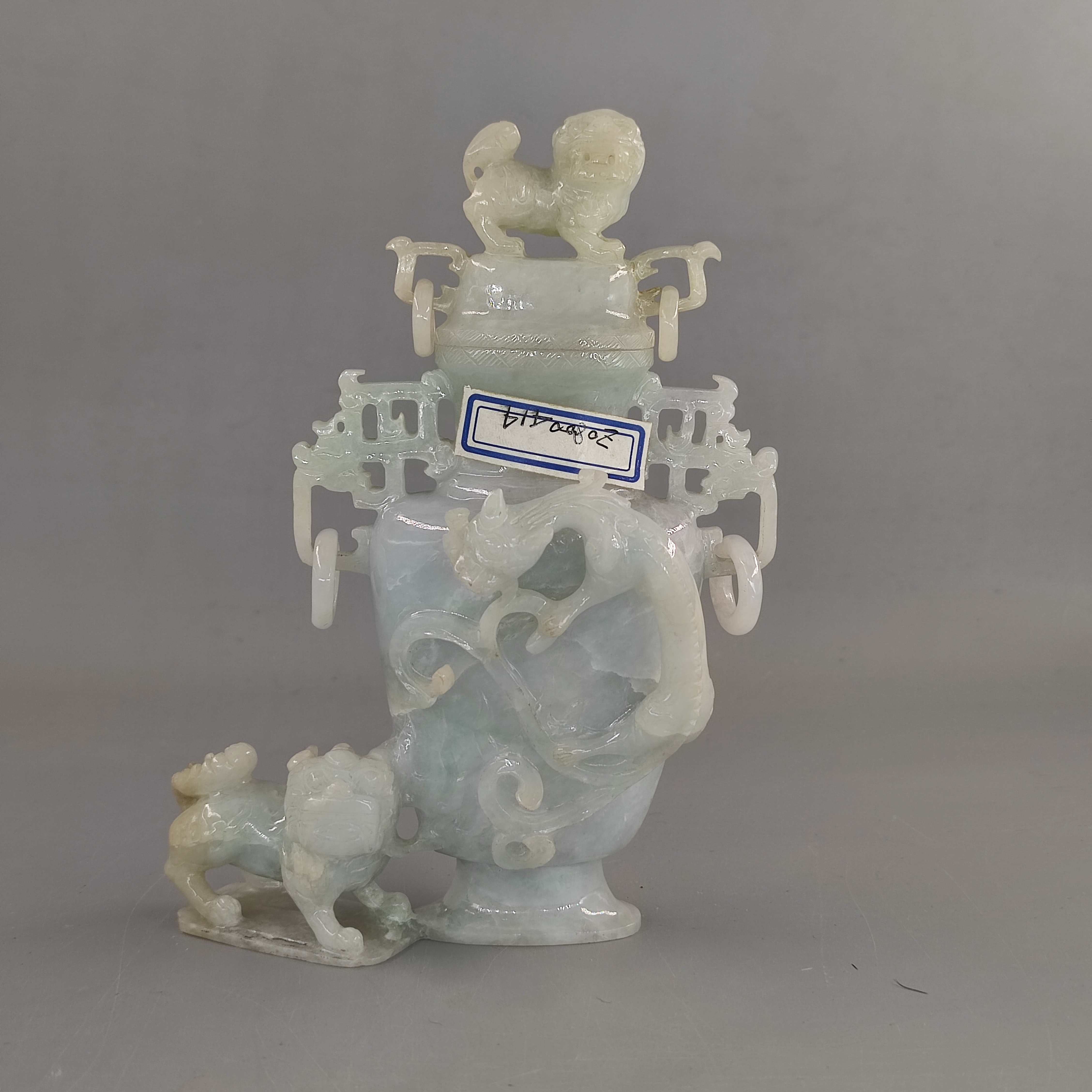 22501021*创汇期事事如意瓶/江苏省文物总店