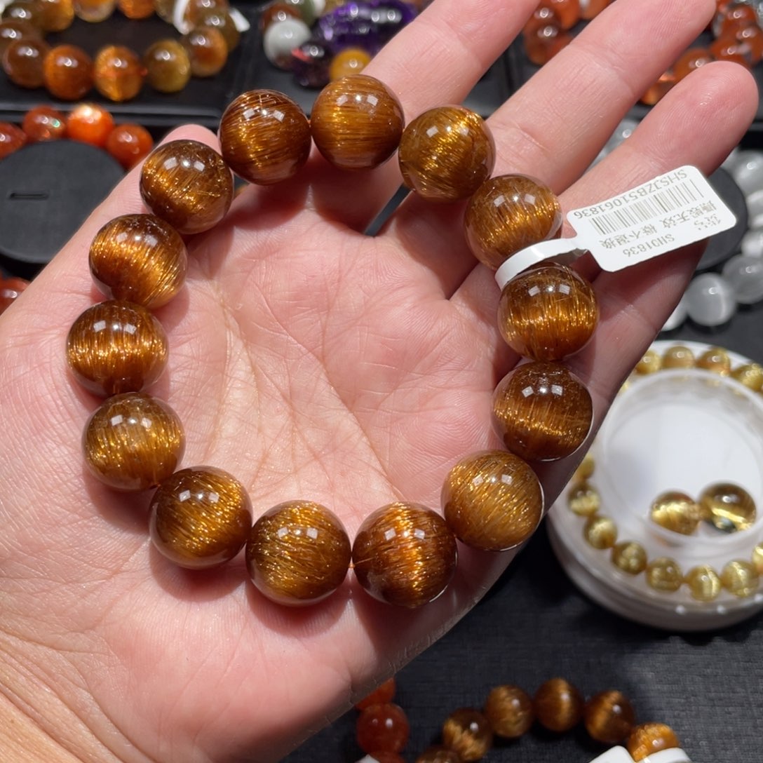 手链未镶嵌水晶铜顺发16mm左右