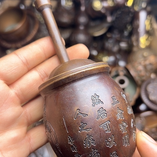 铜制文玩把玩物件