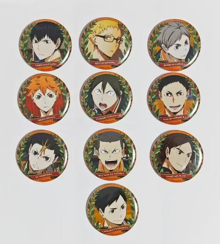 【线线】排球少年花环吧唧（ 默认代拆）