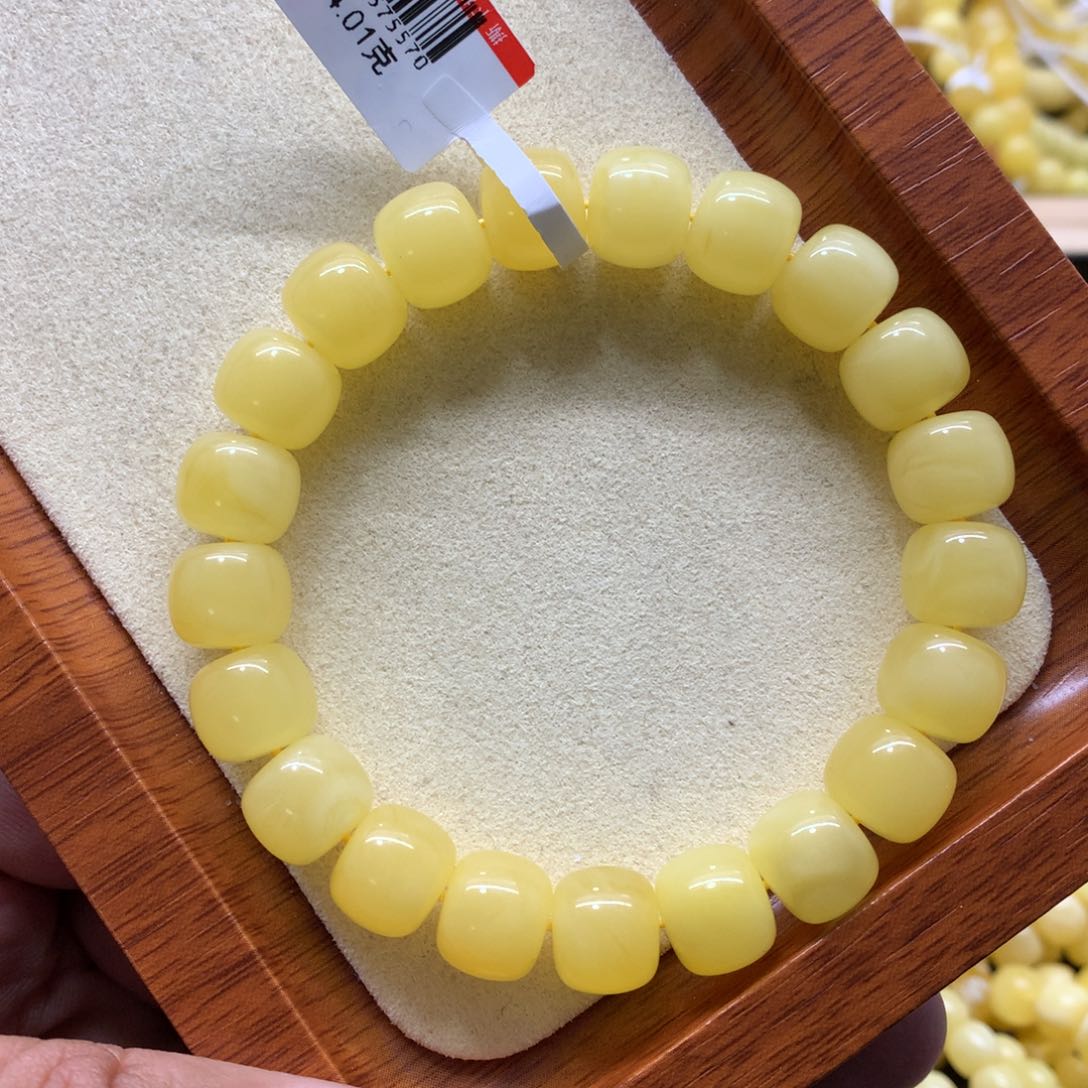 蜜蜡手链未镶嵌蜜蜡