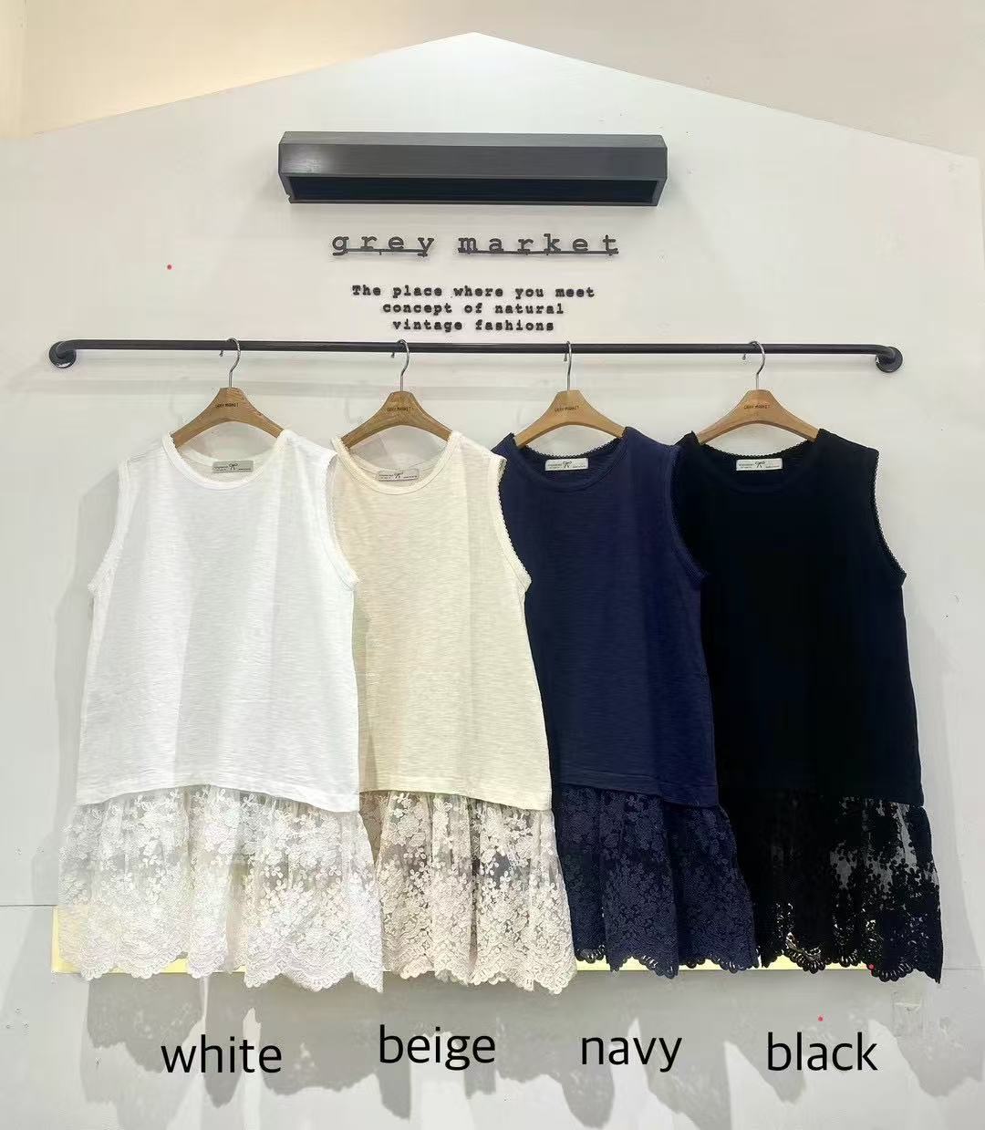 韩版蝴蝶结长蕾丝T恤