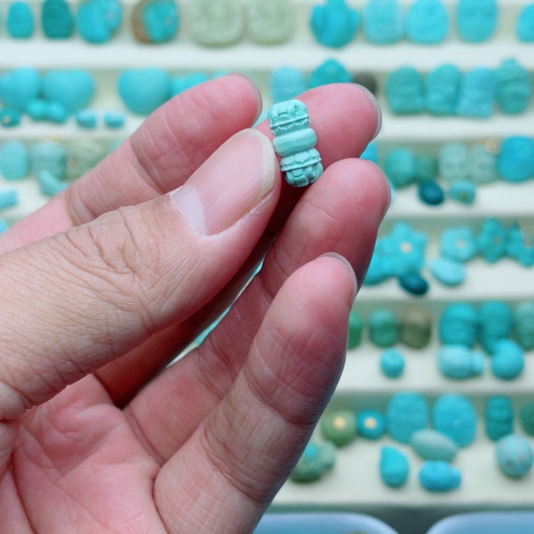 绿松石珠宝奇石未镶嵌『**』