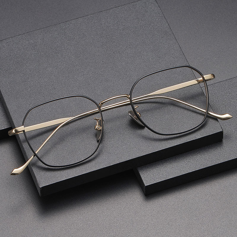 316设计师款-增同款永超轻多边形钛架眼镜框【可混批】