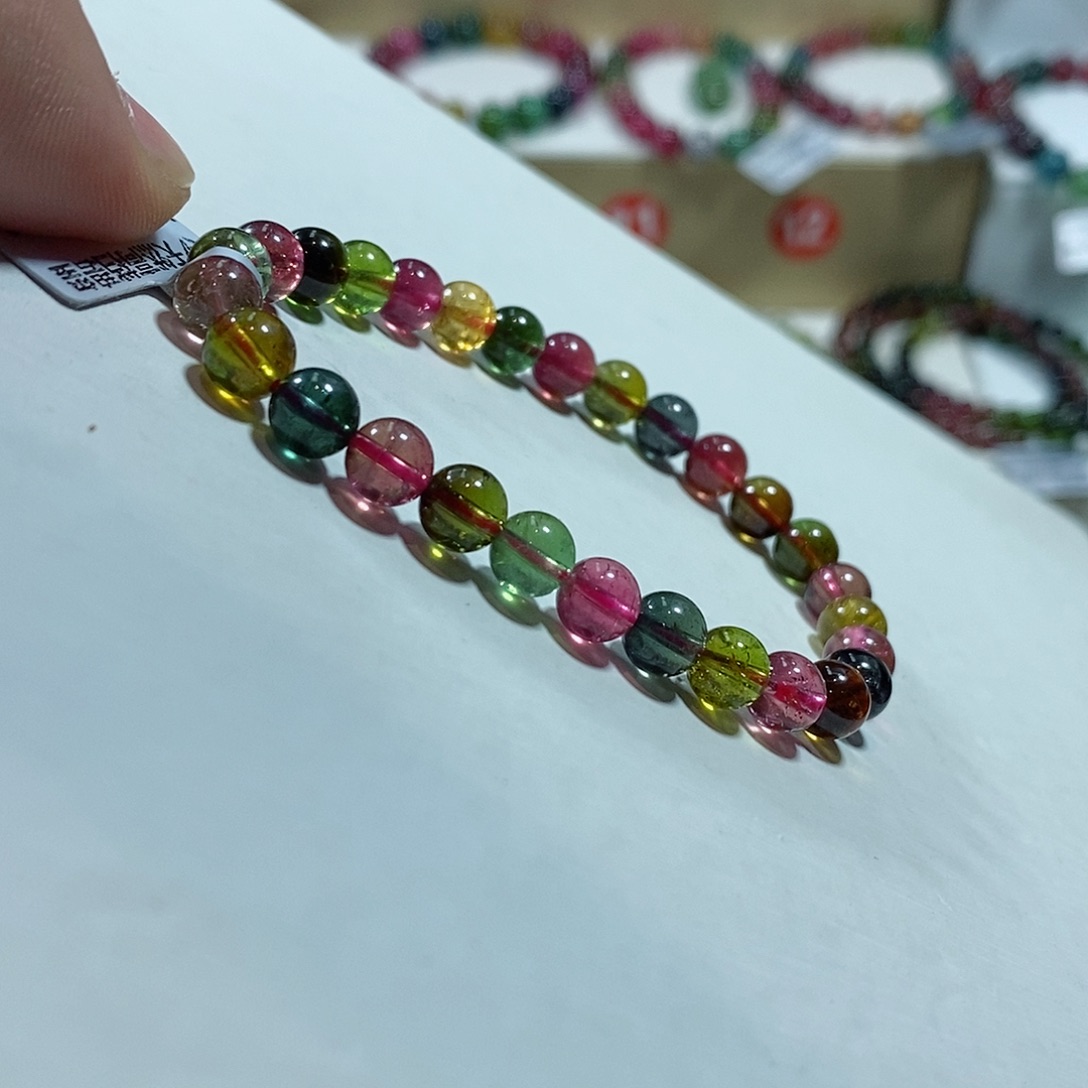 碧玺多样性未镶嵌