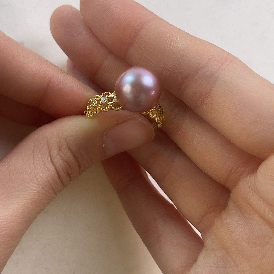 淡水珍珠耳饰未镶嵌