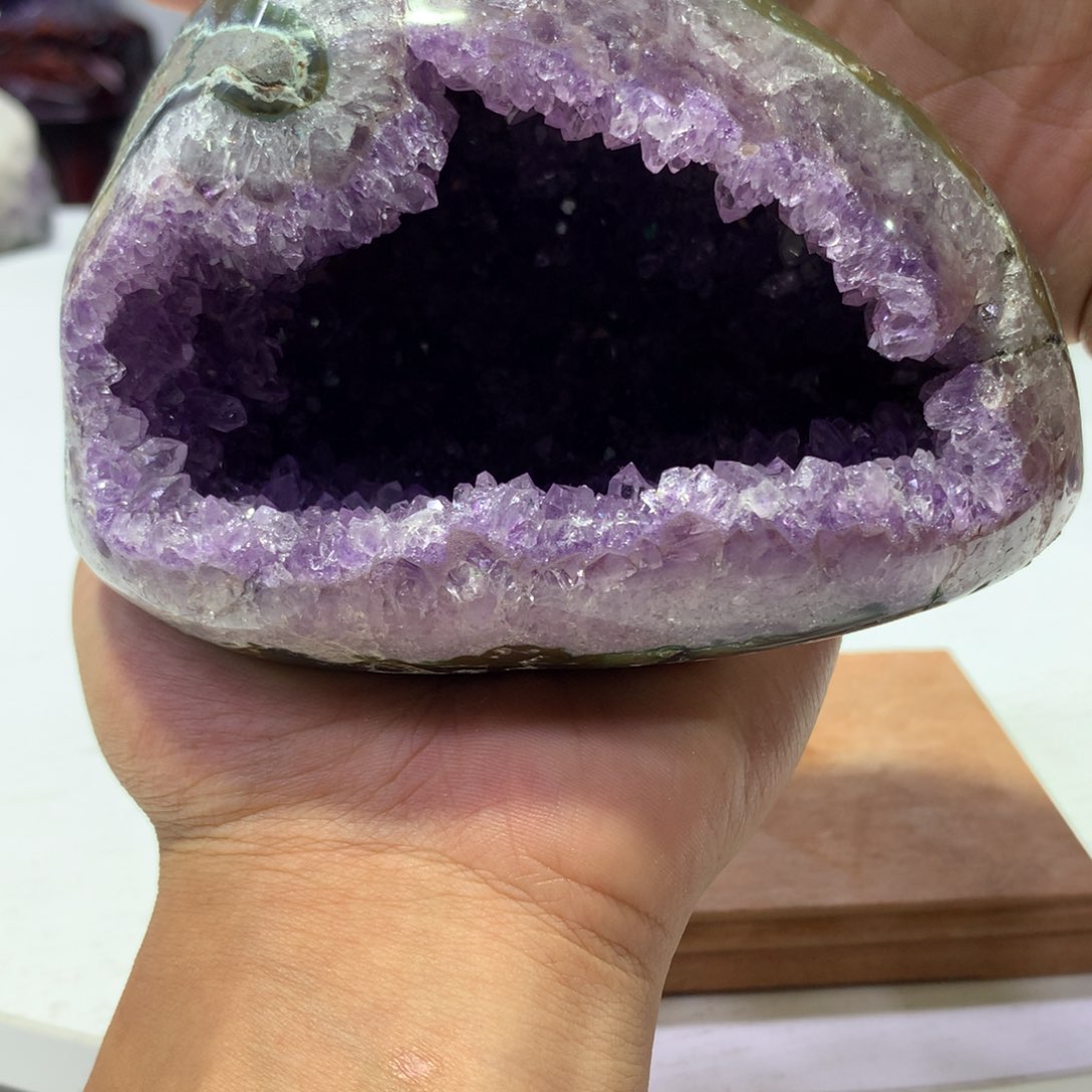紫晶摆件未镶嵌紫晶155