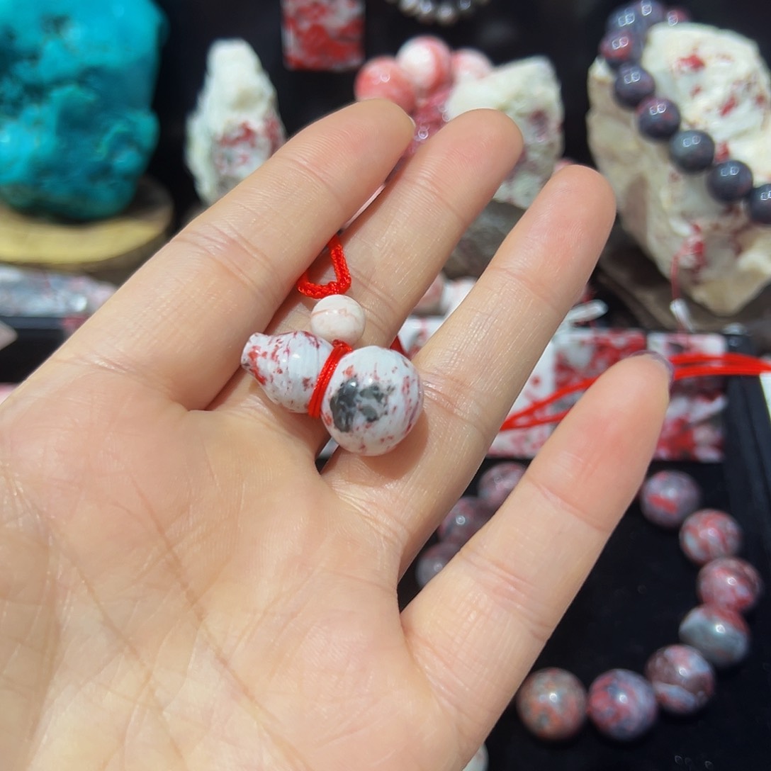 玛瑙/玉髓葫芦未镶嵌念*