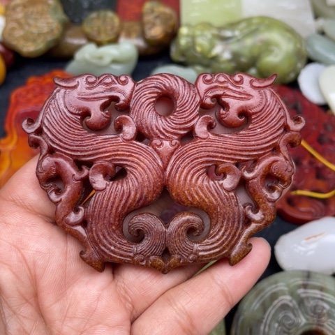 和田玉未镶嵌颈饰29