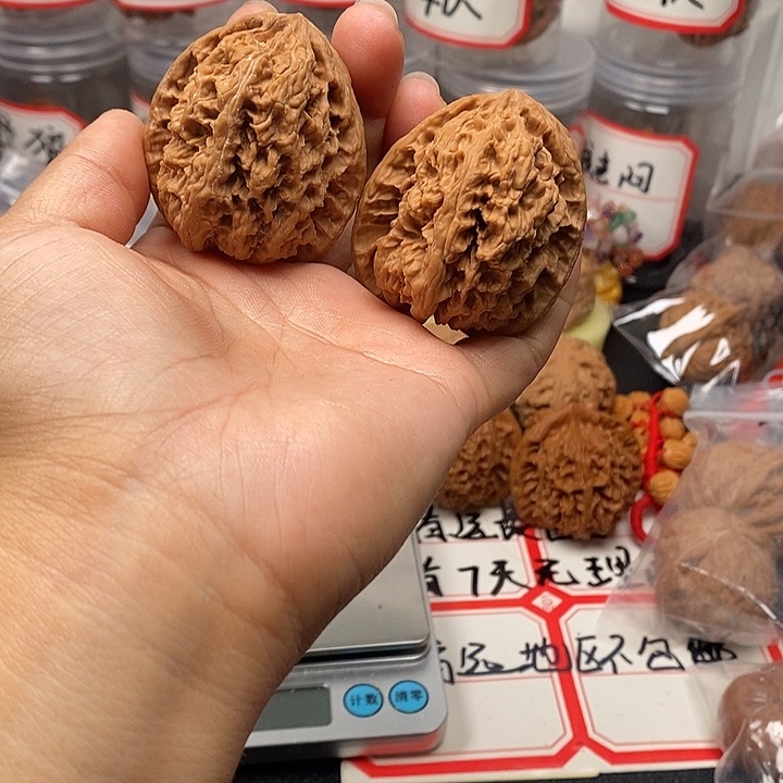 吊坠文玩核桃将军膀43