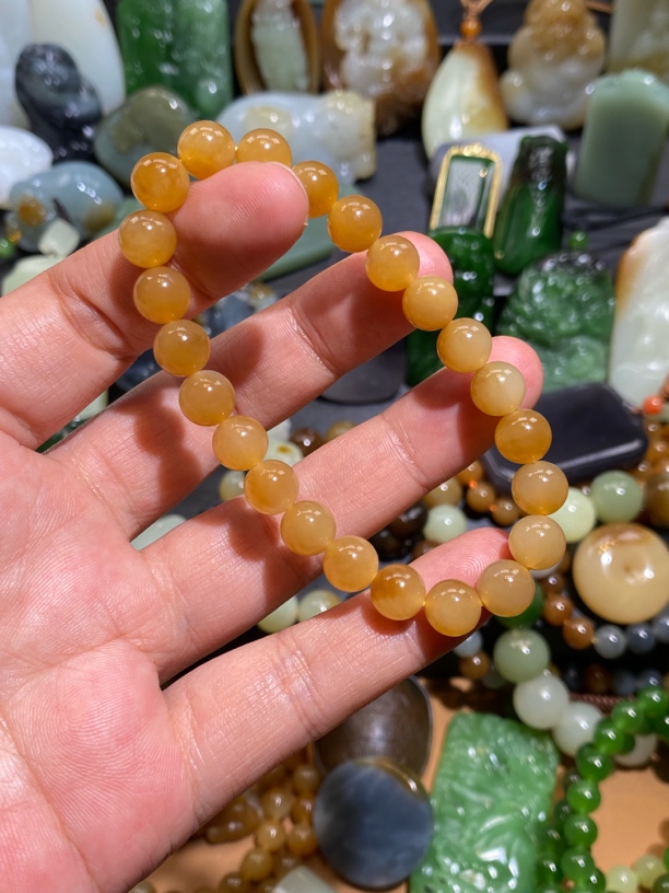 和田玉糖手串卡8