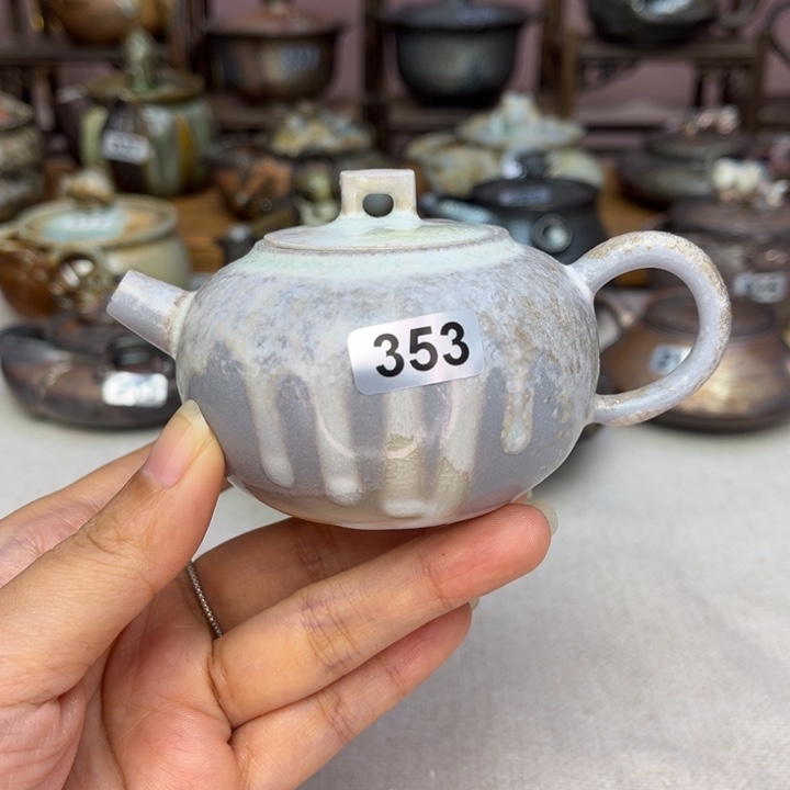 壶裸柴烧陶瓷茶具