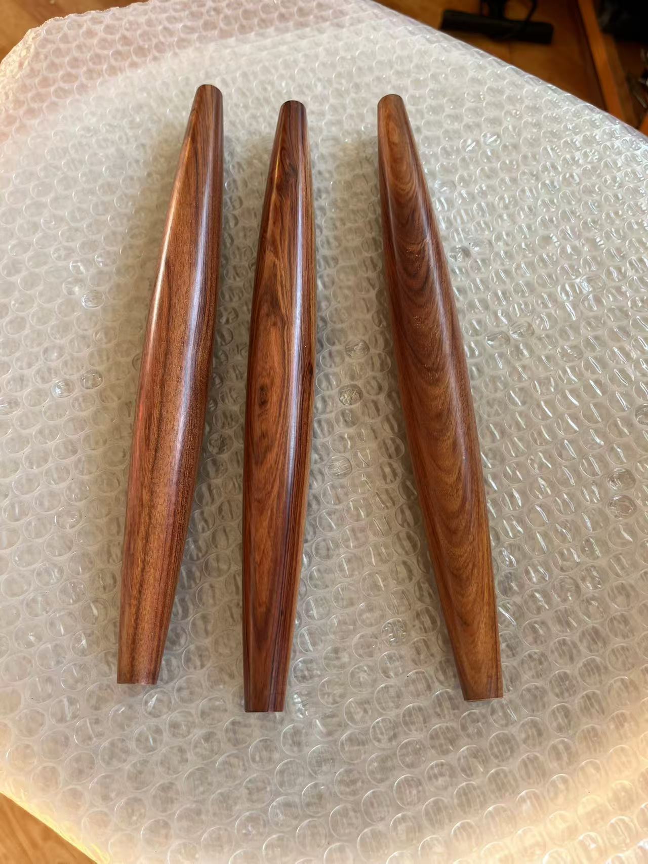 红贵宝（沙漠铁）木制大号无漆神器鱼肚擀面杖27*2.8