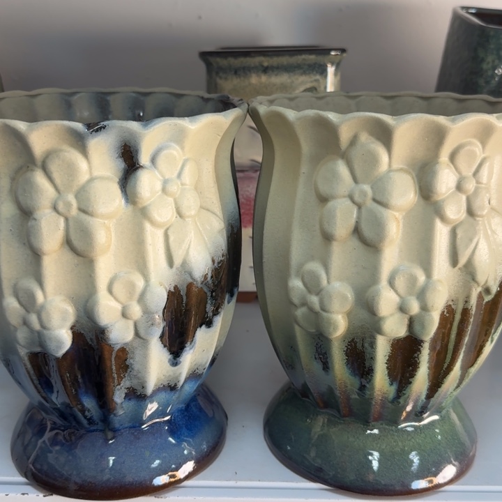 紫砂花盆口18高23，11111