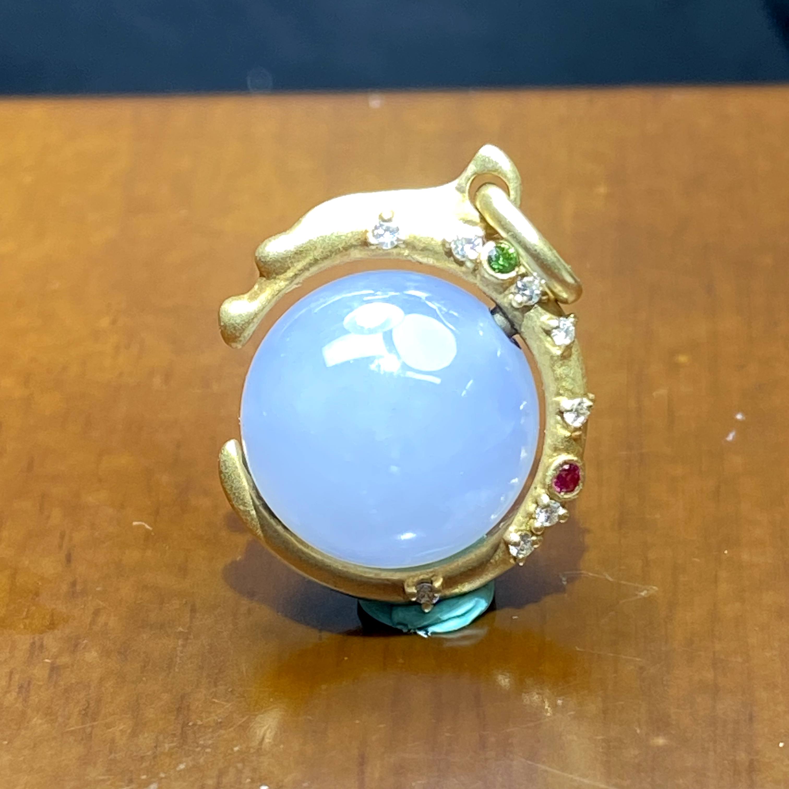 RX24天然缅甸A货翡翠金镶紫转运珠吊坠/022054/北京中保拍卖