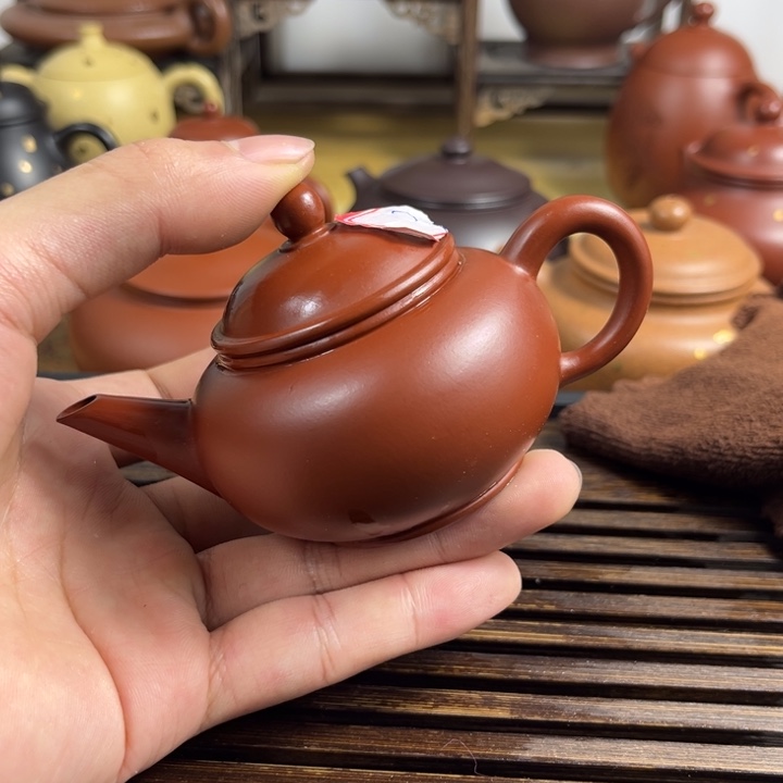 紫砂茶壶原矿紫砂半手工制作