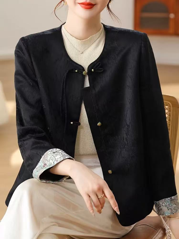 新中式小香风短外套