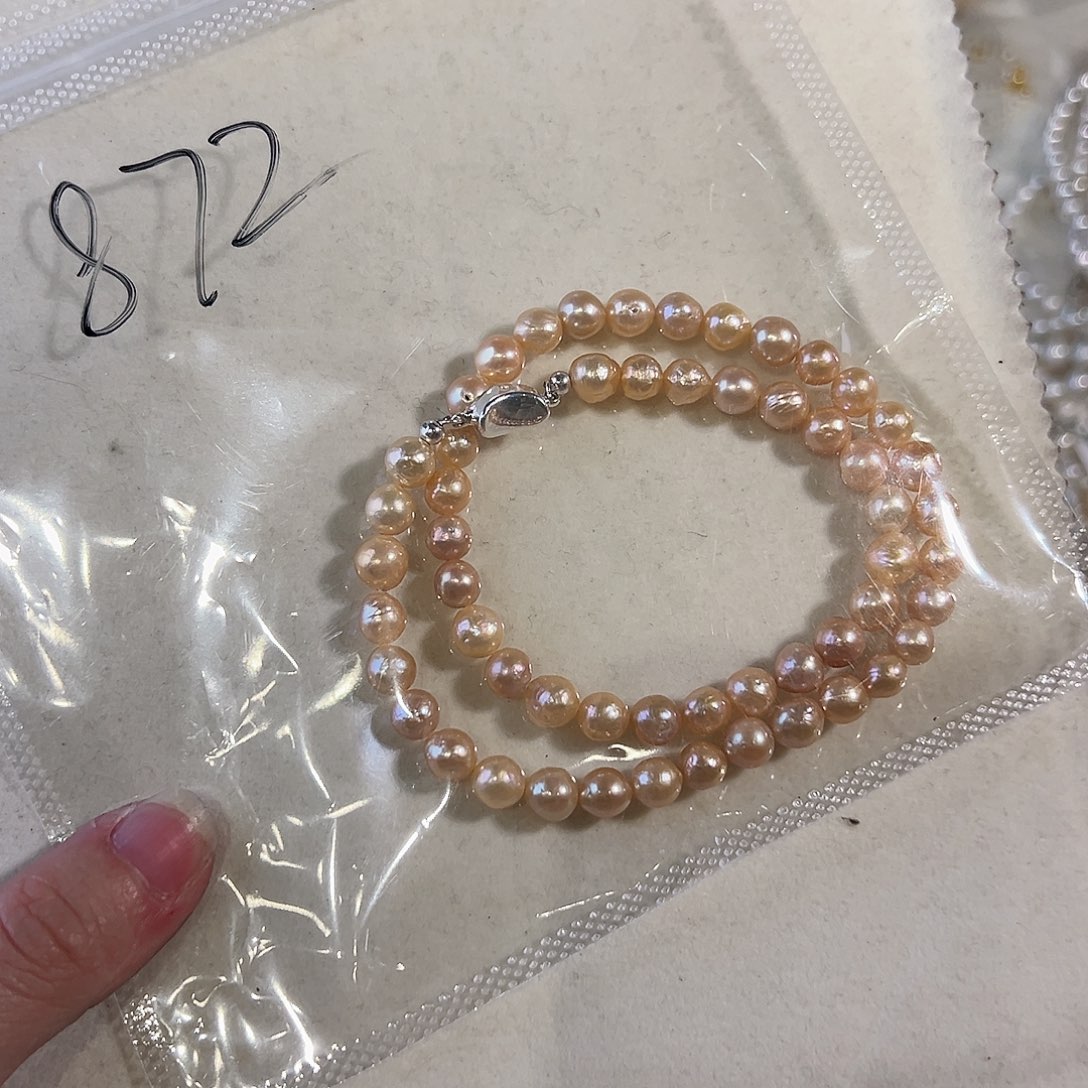 淡水珍珠耳饰未镶嵌