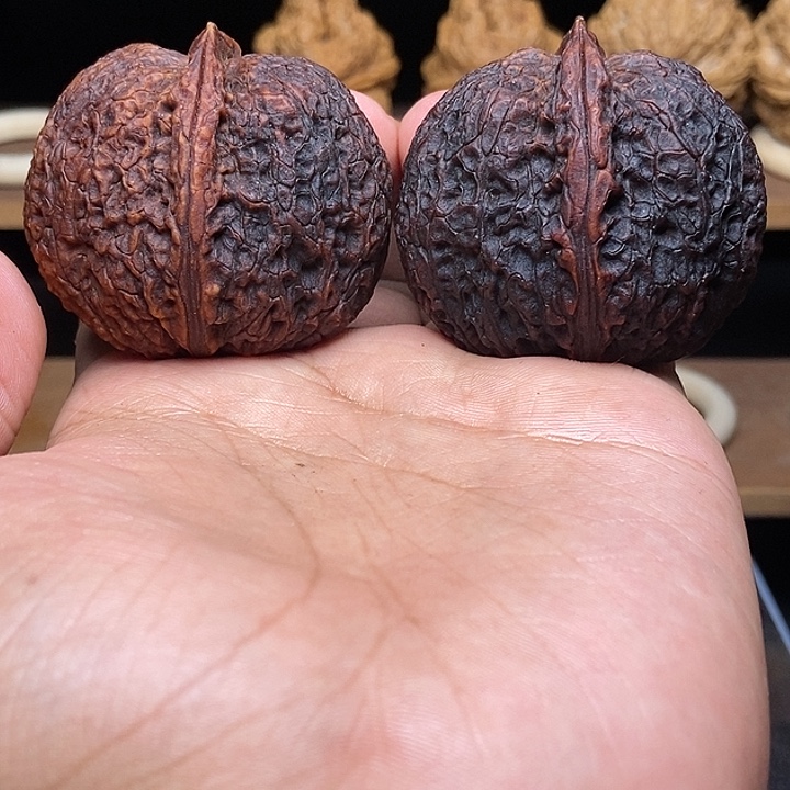 吊坠文玩核桃七彩大苹果