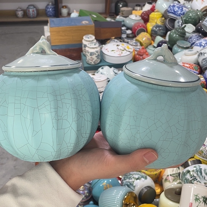 陶瓷罐茶叶罐密封罐