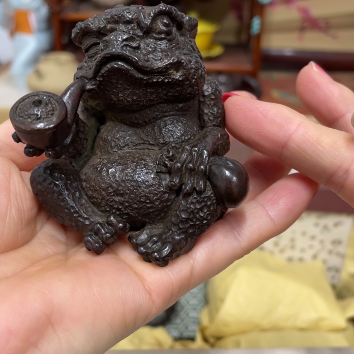 铜中古艺术品摆件