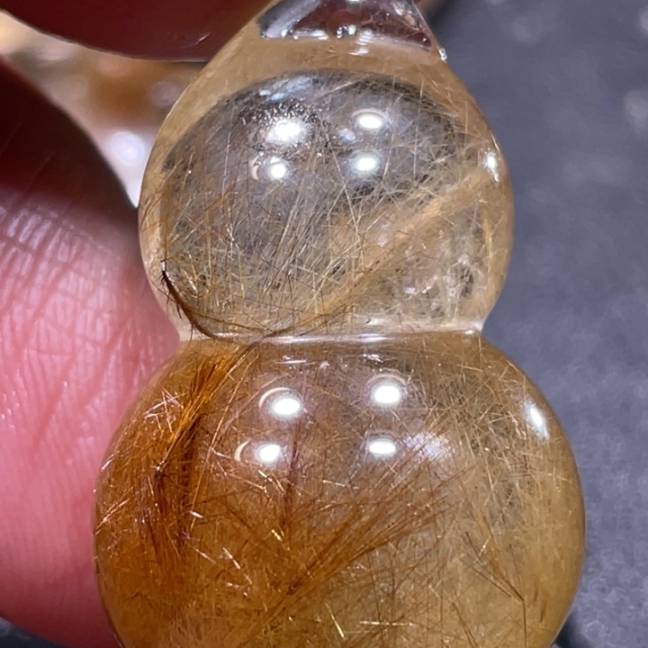 ࿄***行未镶嵌颈饰发晶钛晶