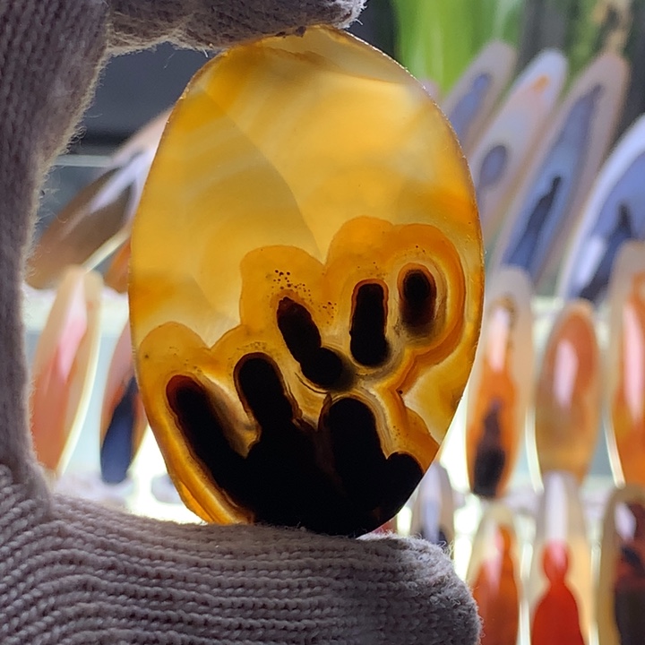 未镶嵌玛瑙/玉髓珠宝半成品147