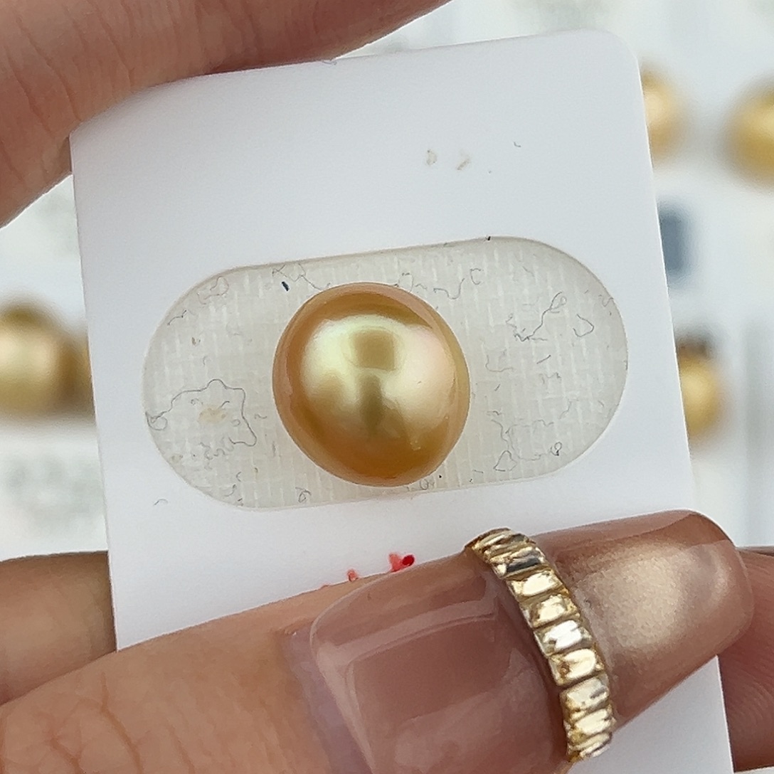 梦***人定制海水珍珠未镶嵌裸珠10.9 不退换