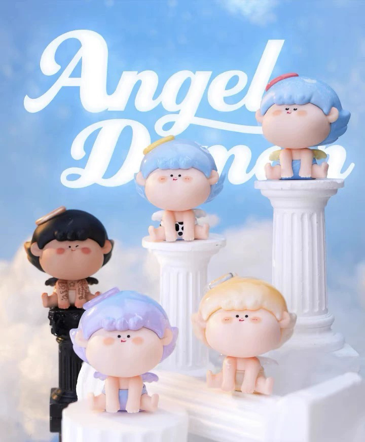 【白雪拆盒】阿玛莉莉丝天使与恶魔系列盲盒公仔礼物潮玩手办摆件