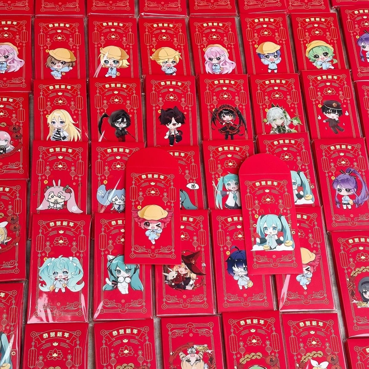 【红包拿来】初音未来 魔法少女小圆 teto 入间 授权同人红包周边