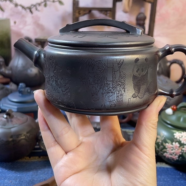 茶壶紫砂瑕疵紫砂茶具紫砂