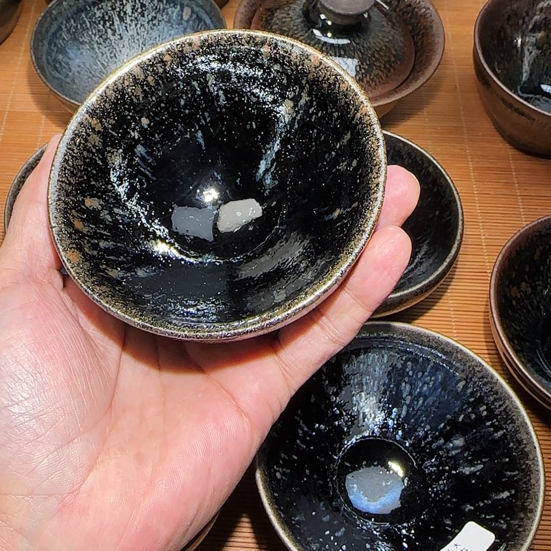 茶盏建窑建盏龙窑柴烧