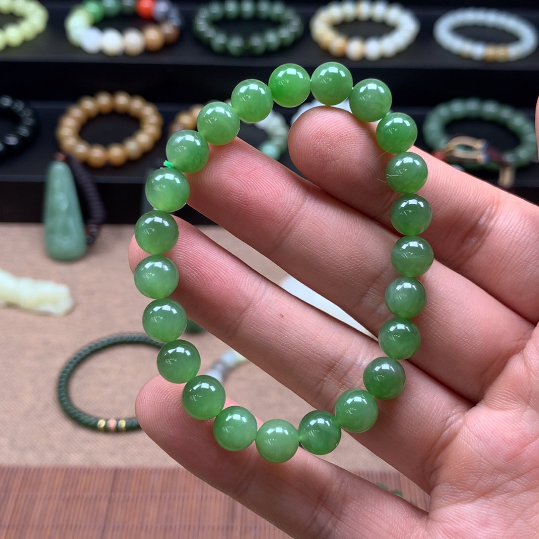 和田玉手链未镶嵌