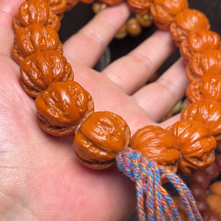 把件猴头核桃秋子手持