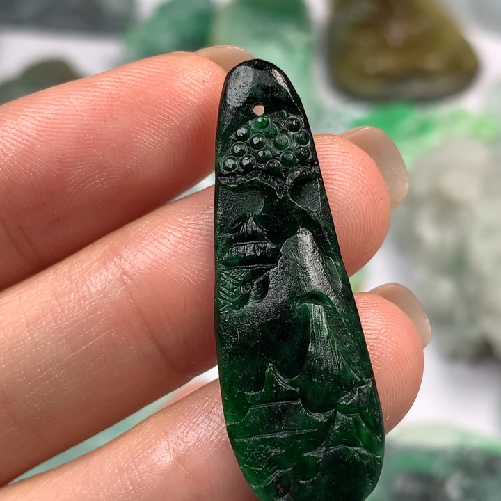 定制翡翠未镶嵌翡翠