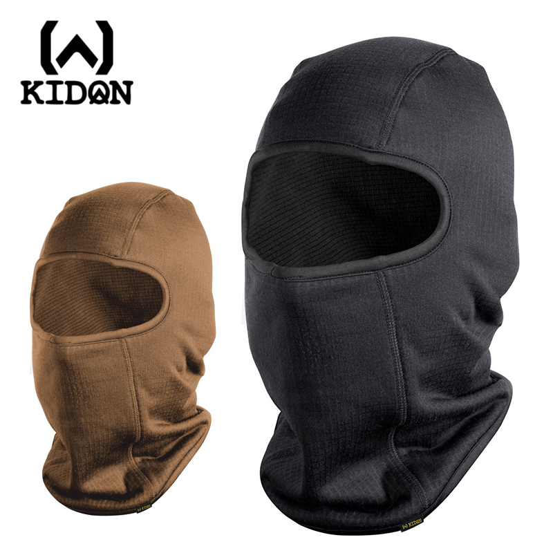 美国KIDON抓绒保暖头套全脸户外骑行围脖面罩防寒巴拉克拉法帽子