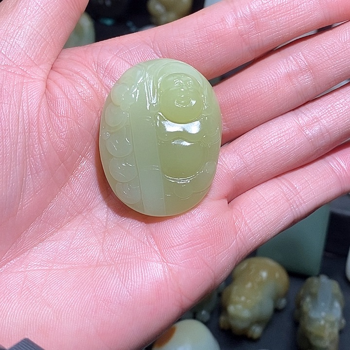 和田玉挂件未镶嵌