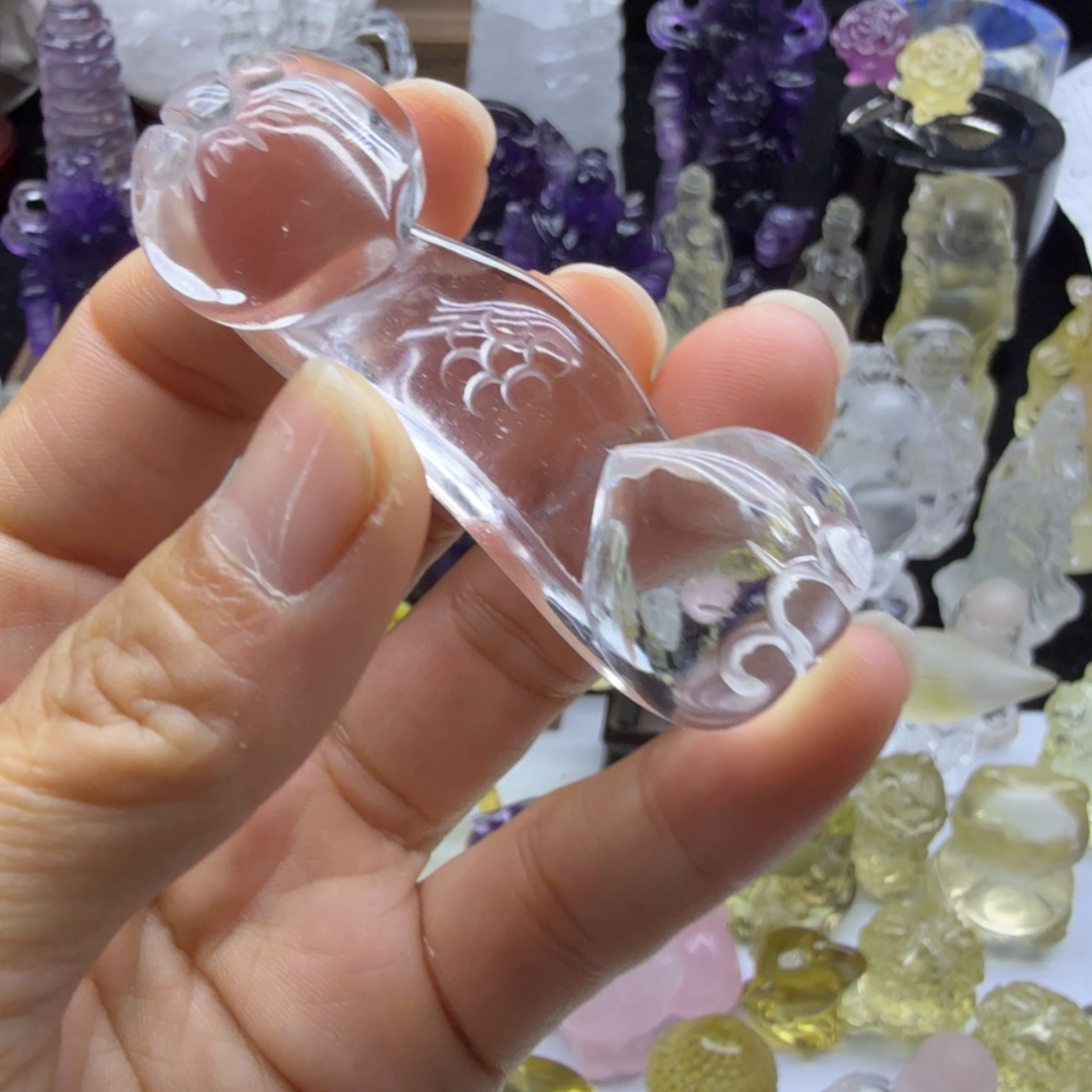 珠宝半成品水晶未镶嵌