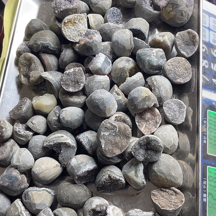 花***木紫晶未镶嵌珠宝半成品