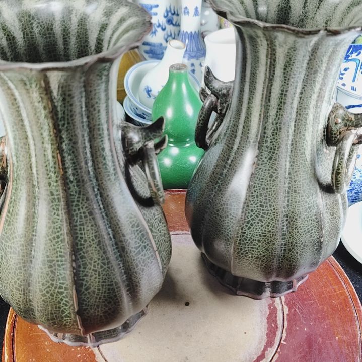 柯***生盖碗全手工制作的瓷器