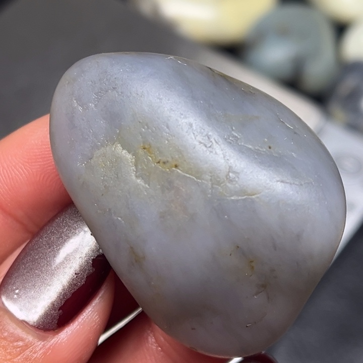 和田玉颈饰9K金镶嵌