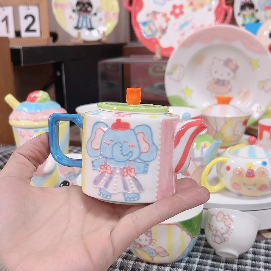 可爱陶瓷高温手作