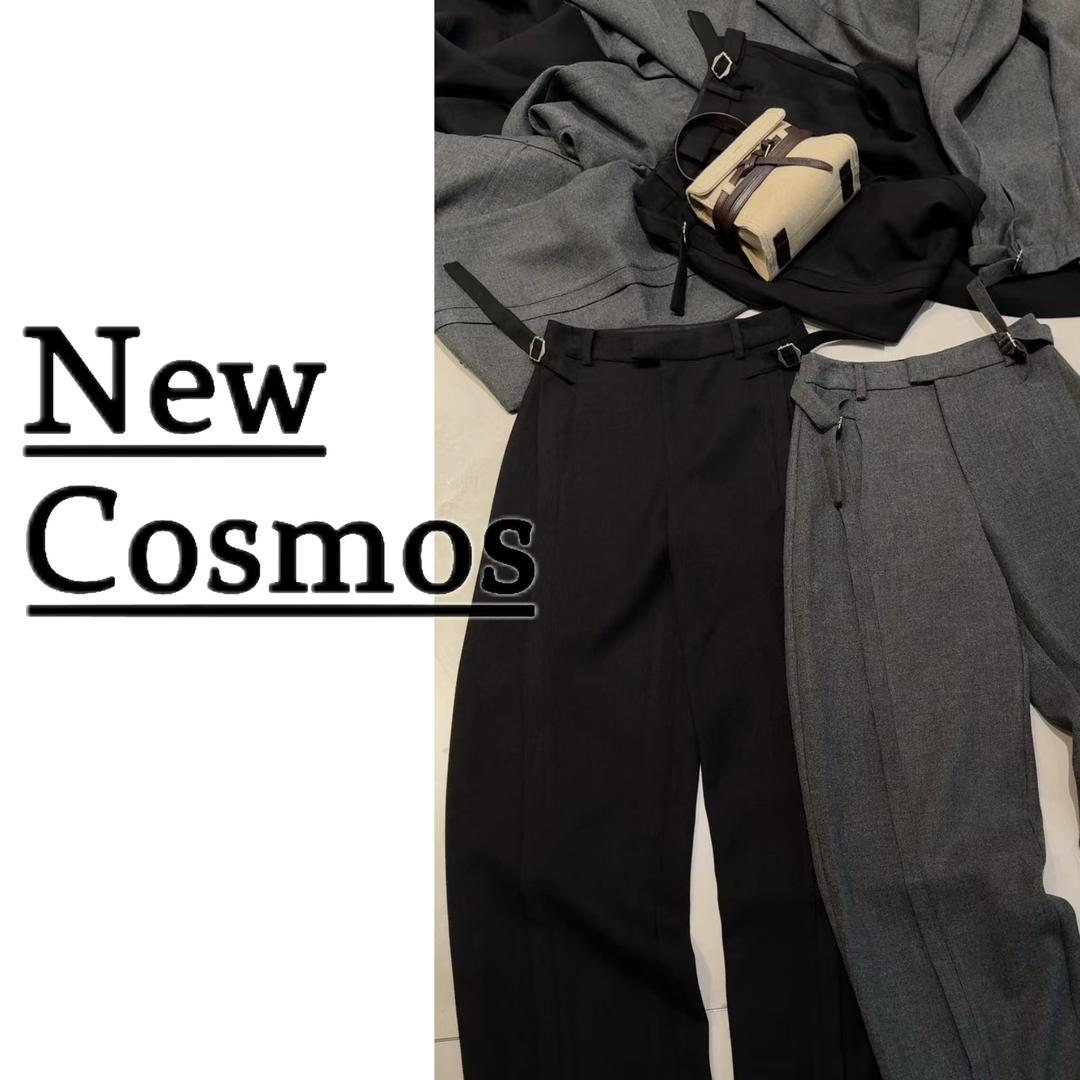 【NEW COSMOS】秋季中腰休闲裤显瘦设计师弯刀裤卫裤 NC09