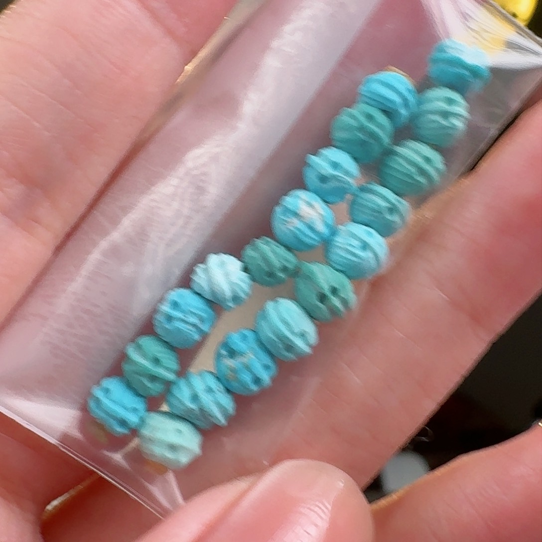 绿松石珠宝奇石未镶嵌