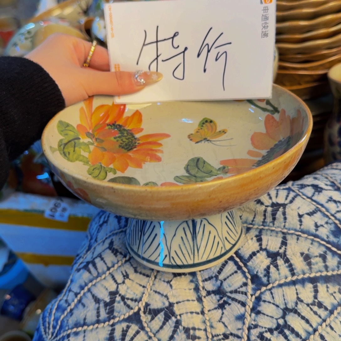 瓷片景德镇陶瓷手工手绘