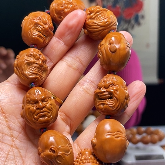 橄榄核手串/手链刘*禾橄榄核