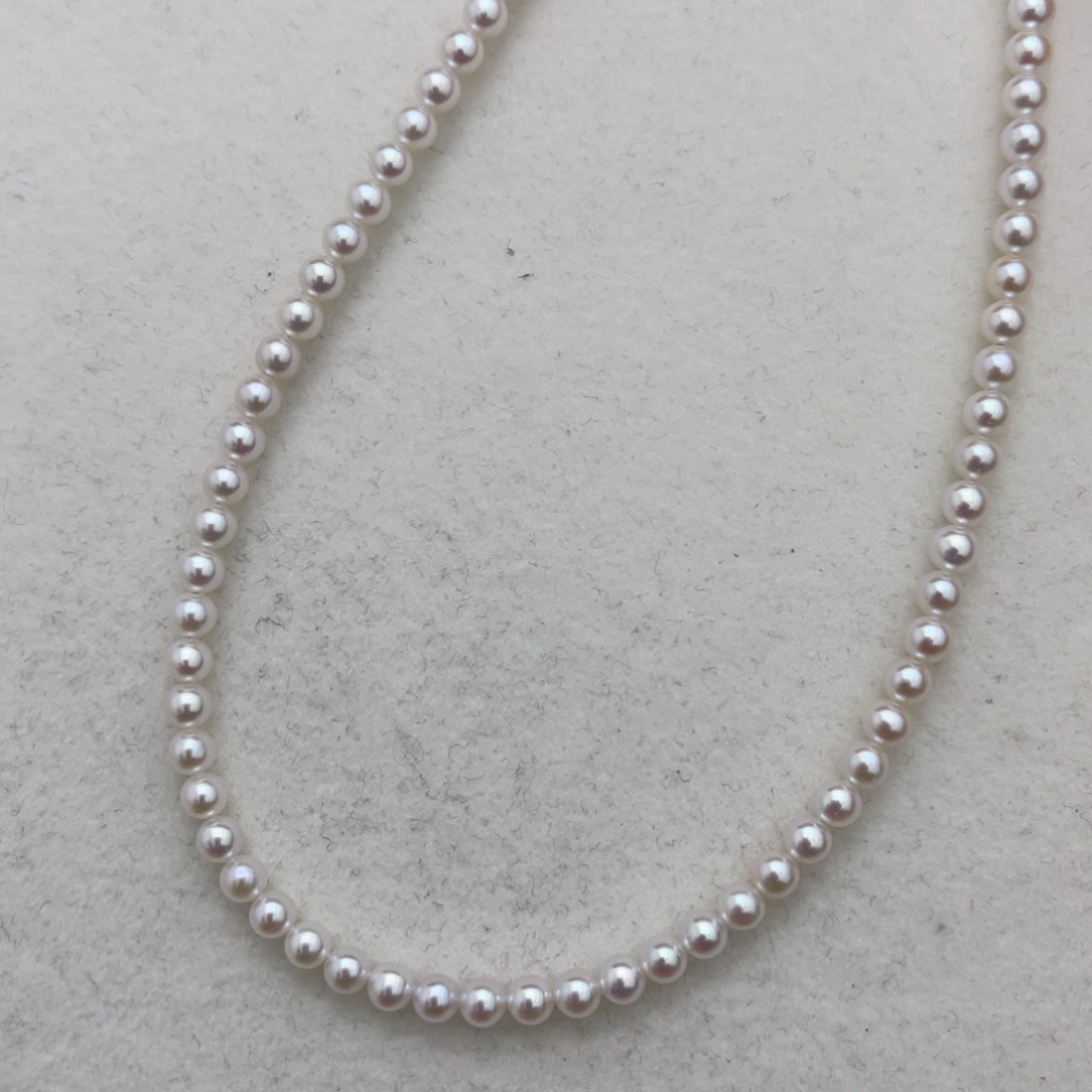 海水珍珠淡水珍珠串链4-4.5未镶嵌