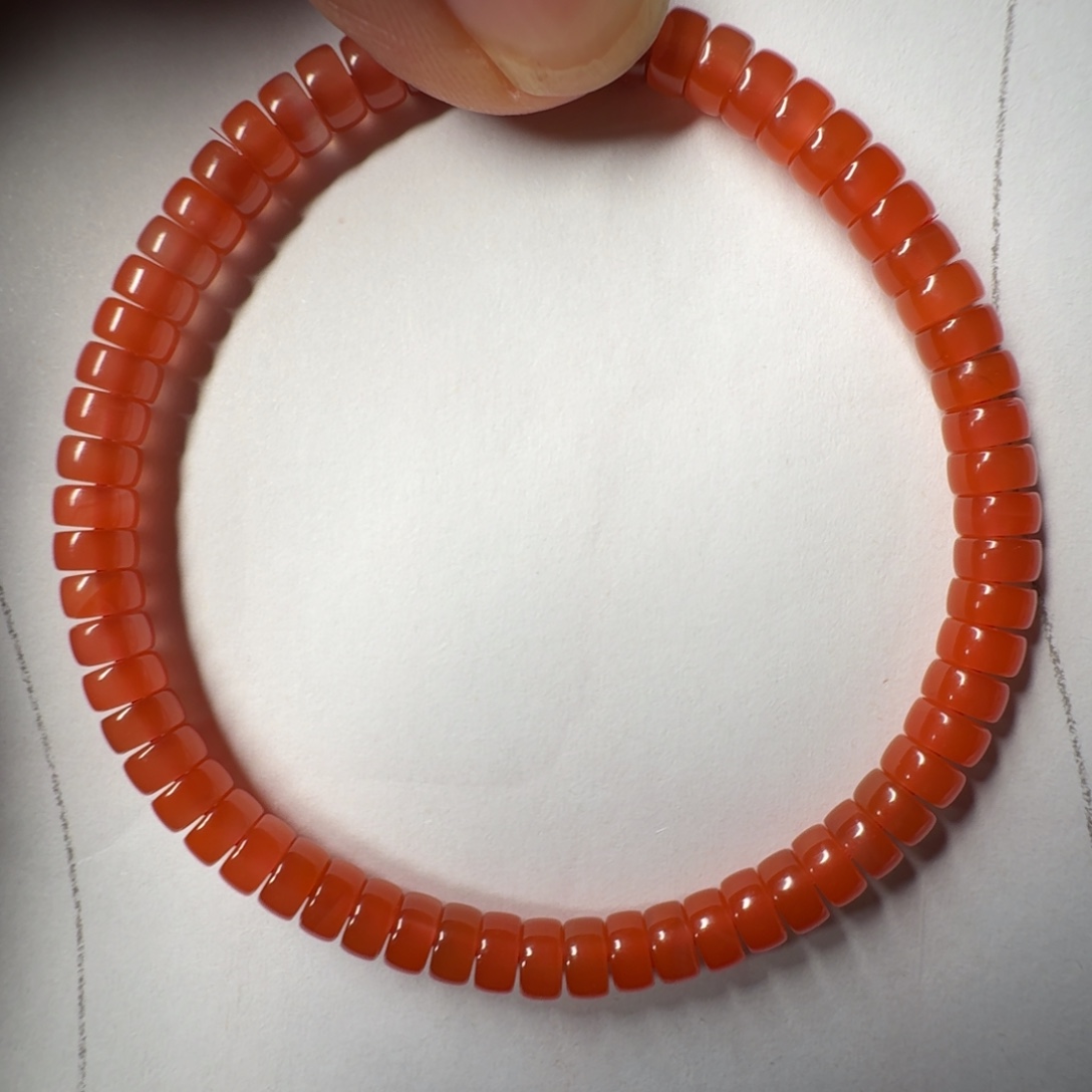 南红玛瑙未镶嵌手串