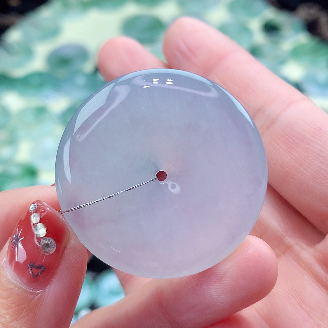 翡翠颈饰未镶嵌110翡翠34.8/6.4